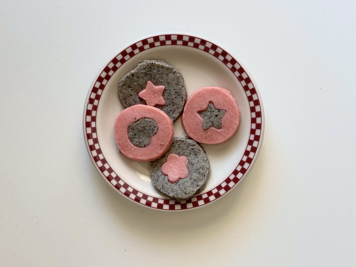 Checkered cookies