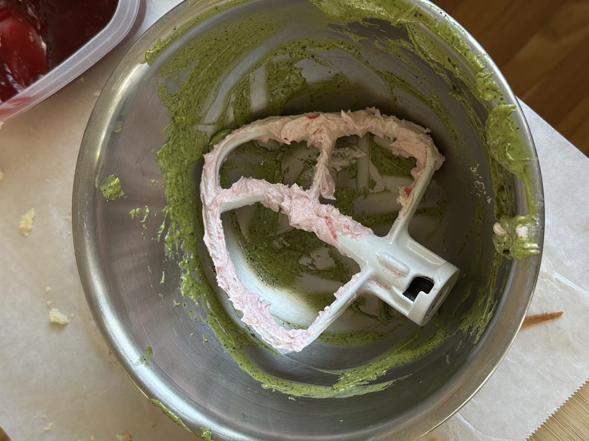 Batter in the mixer