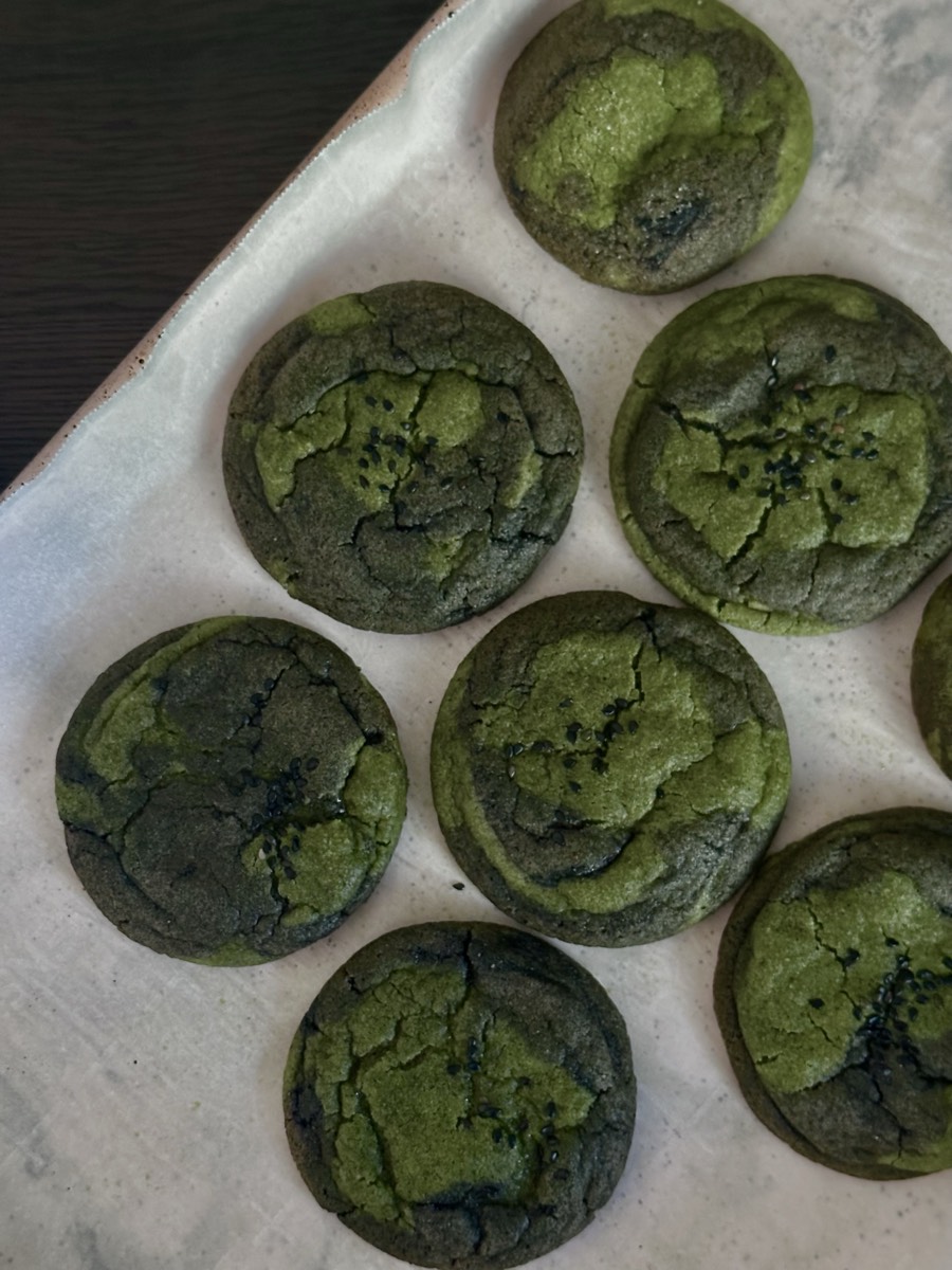 Matcha cookies