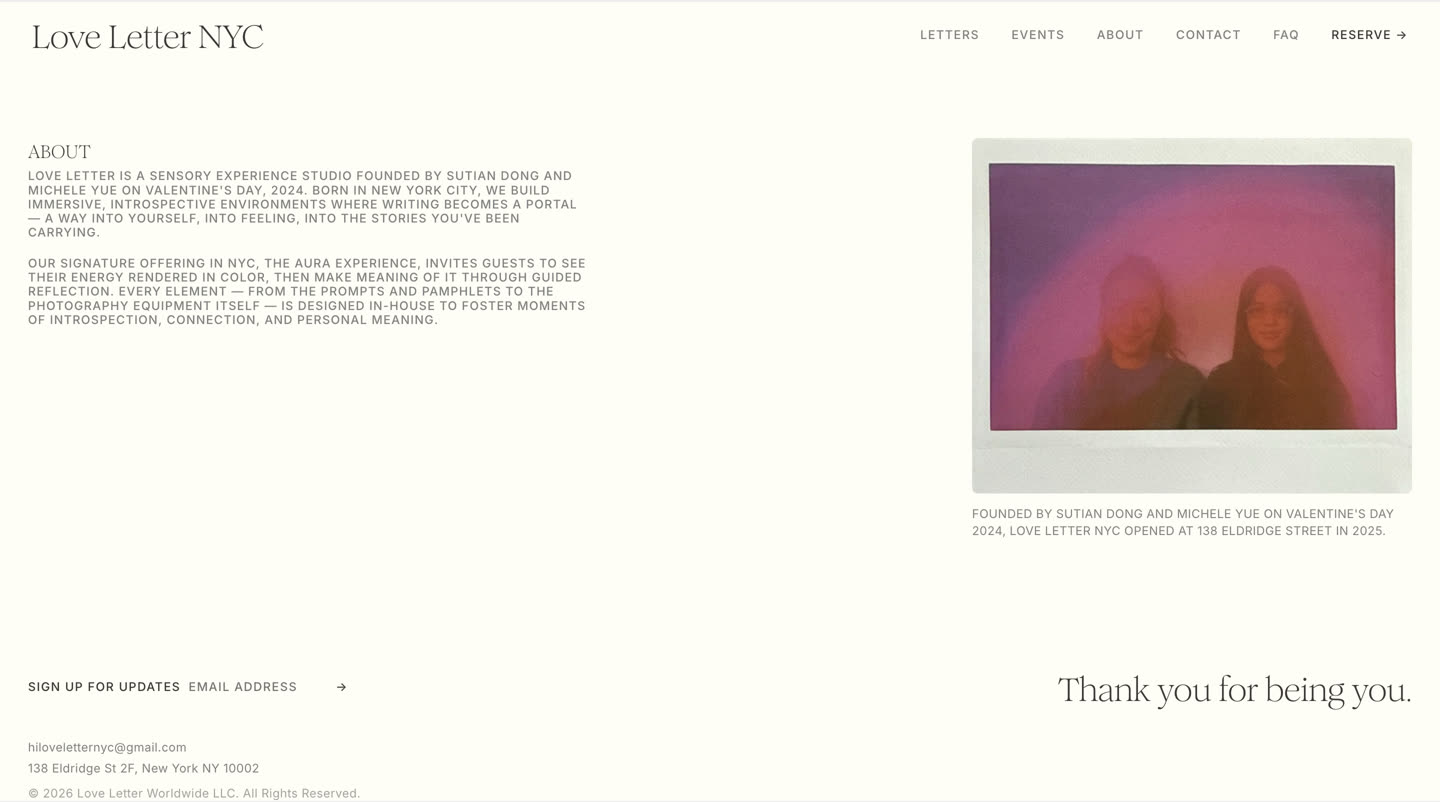About screen